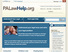 Tablet Screenshot of palawhelp.org